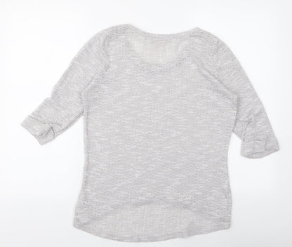 Womens UK Size 14 New Look Grey Pullover Jumper