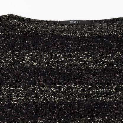 Womens UK Size 8 Marks and Spencer Multicoloured Basic Blouse