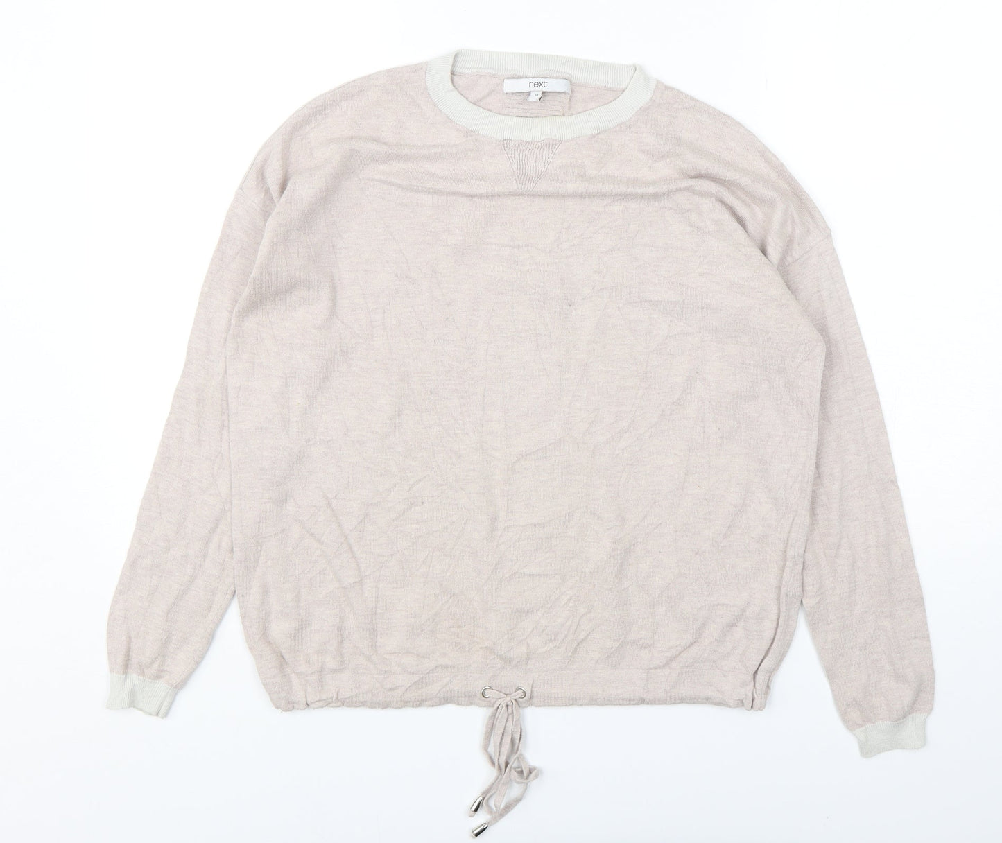 Womens UK Size 10 NEXT Pink Pullover Jumper