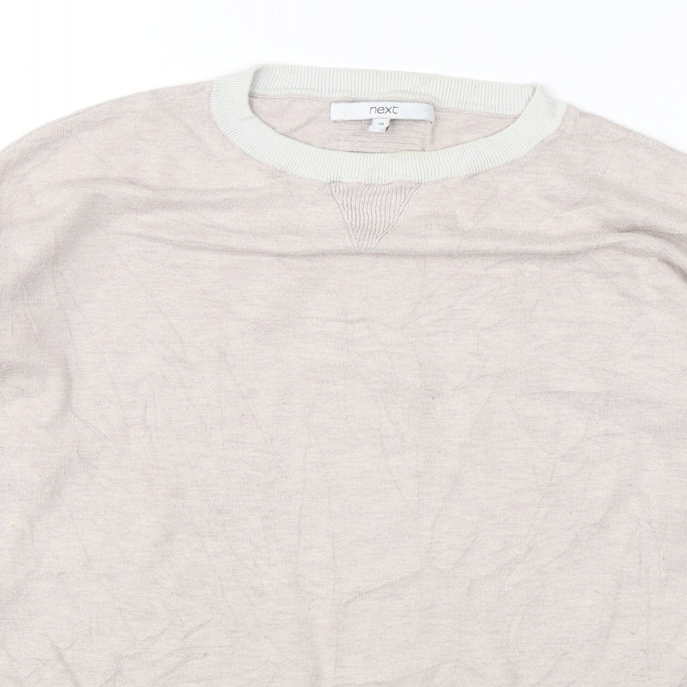 Womens UK Size 10 NEXT Pink Pullover Jumper
