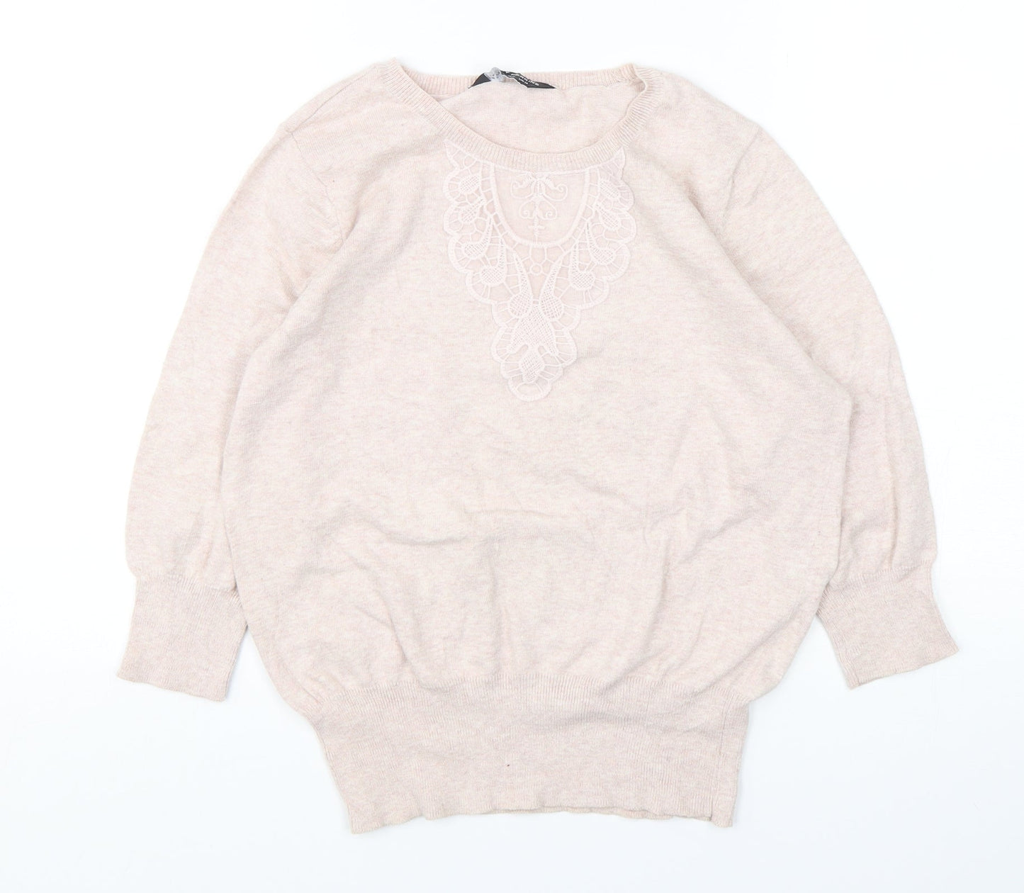 Womens UK Size 14 Dorothy Perkins Pink Pullover Jumper
