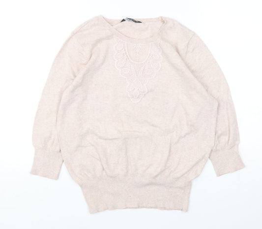Womens UK Size 14 Dorothy Perkins Pink Pullover Jumper