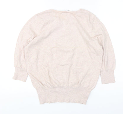 Womens UK Size 14 Dorothy Perkins Pink Pullover Jumper