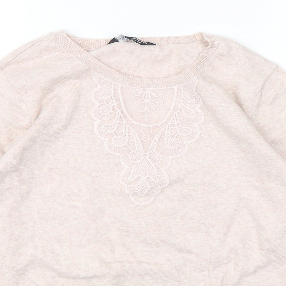 Womens UK Size 14 Dorothy Perkins Pink Pullover Jumper