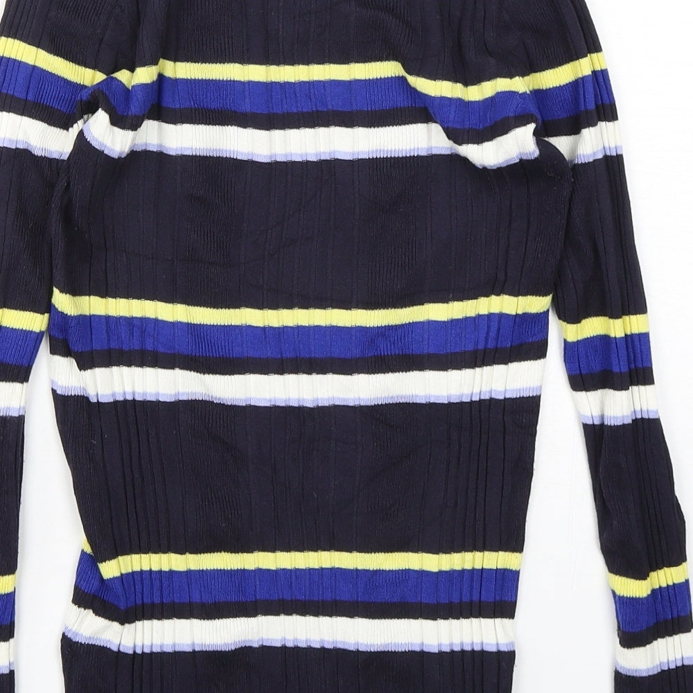 Womens UK Size 10 Marks and Spencer Blue Pullover Jumper