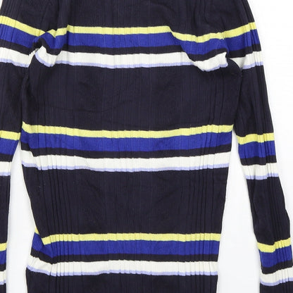 Womens UK Size 10 Marks and Spencer Blue Pullover Jumper