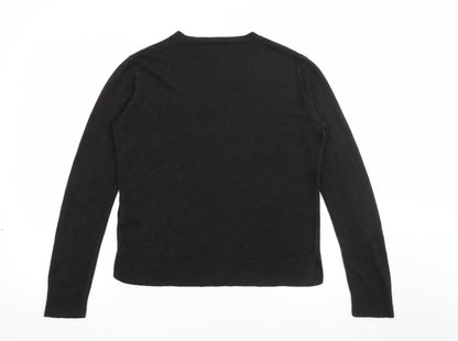 Womens UK Size 12 Marks and Spencer Black Pullover Jumper