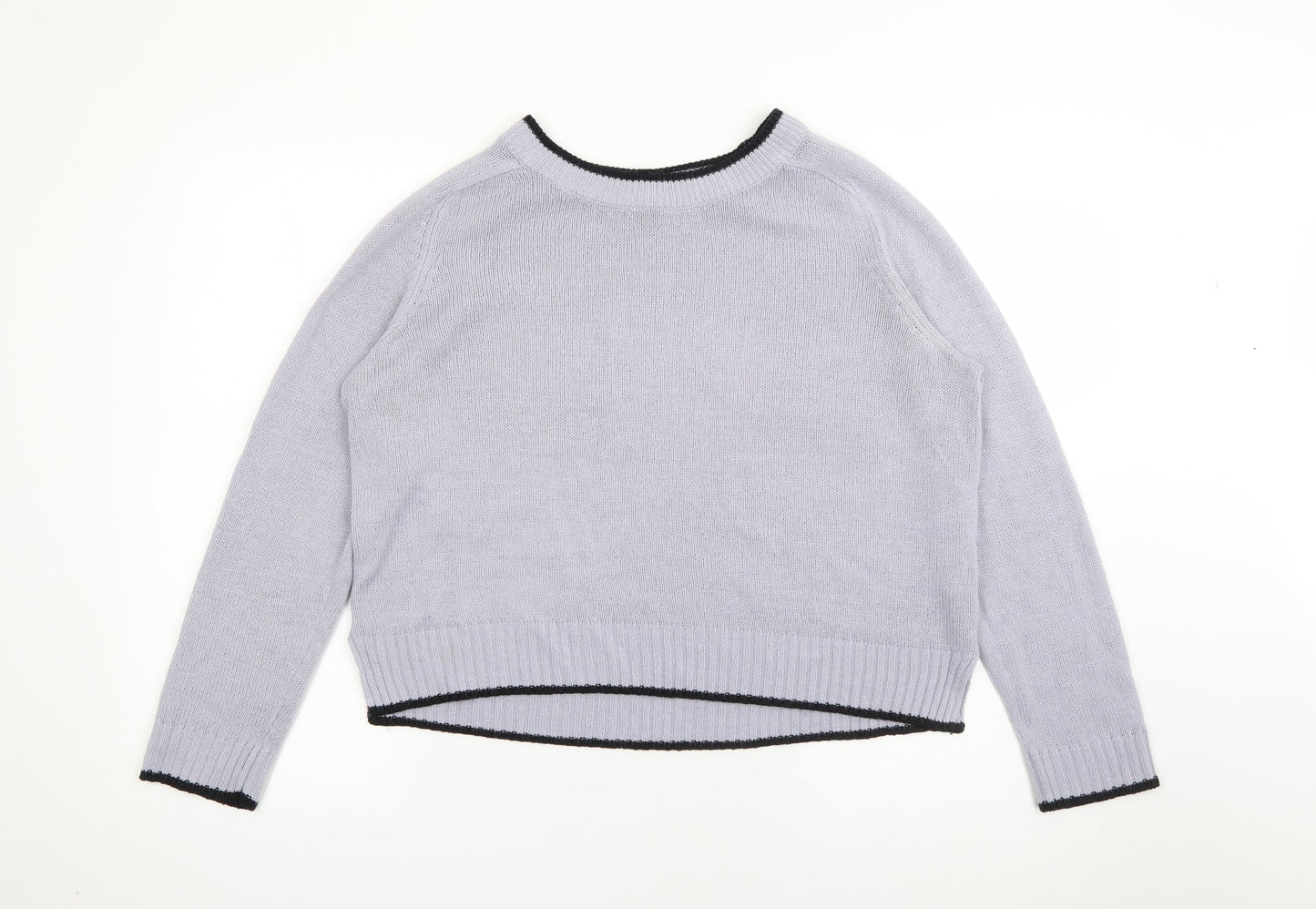 Womens UK Size M H&M Purple Pullover Jumper