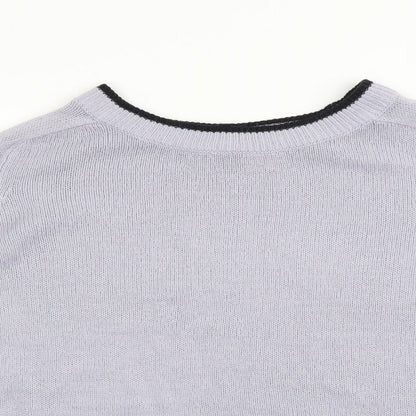 Womens UK Size M H&M Purple Pullover Jumper
