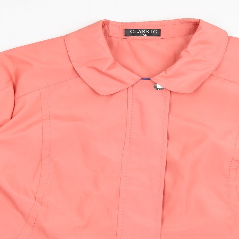 Womens UK Size XL Classic Pink Jacket