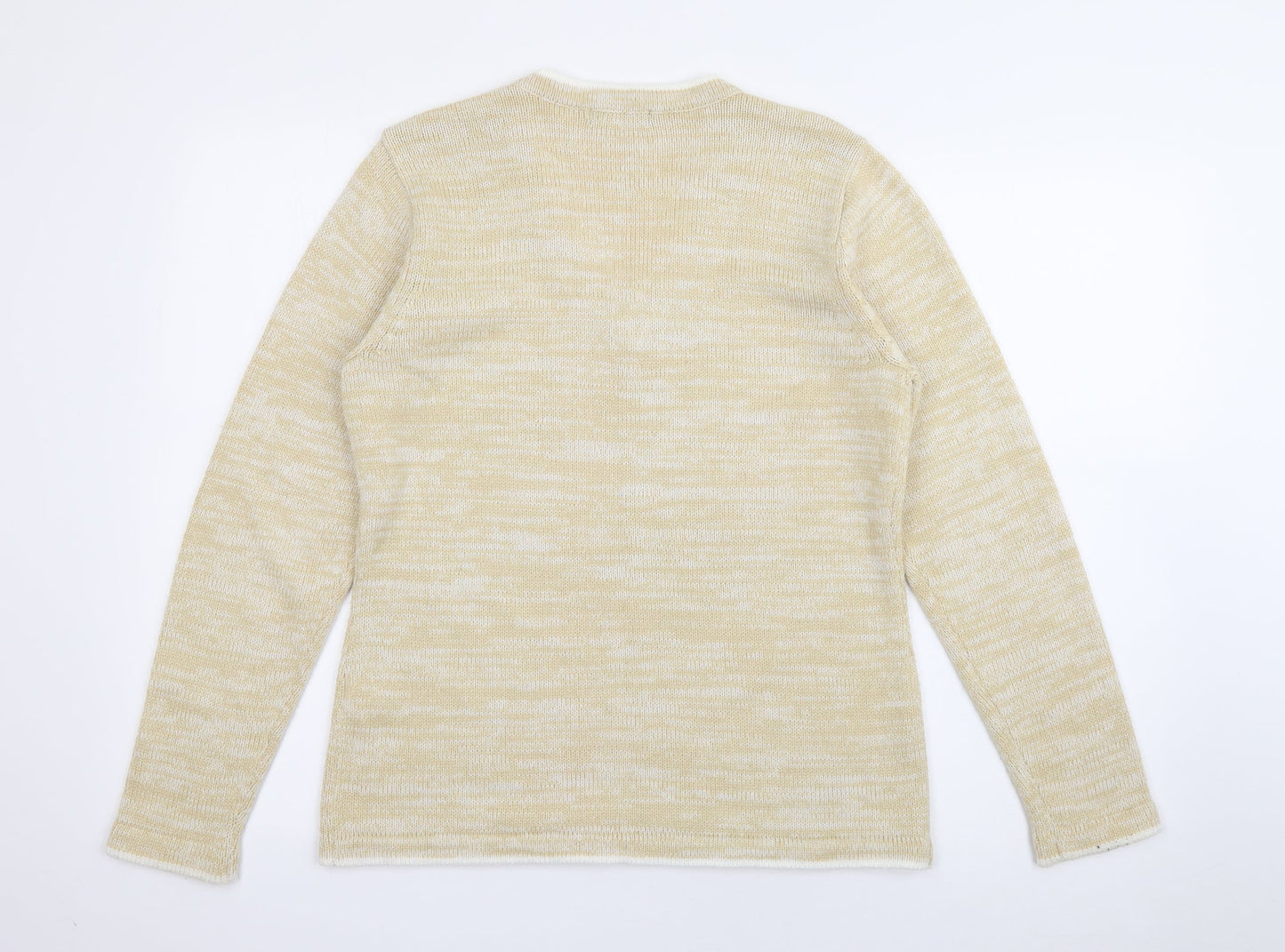 Womens UK Size S Bonmarché Yellow Pullover Jumper