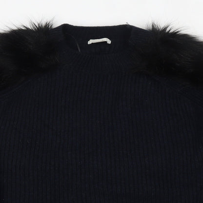 Womens UK Size S H&M Blue Pullover Jumper
