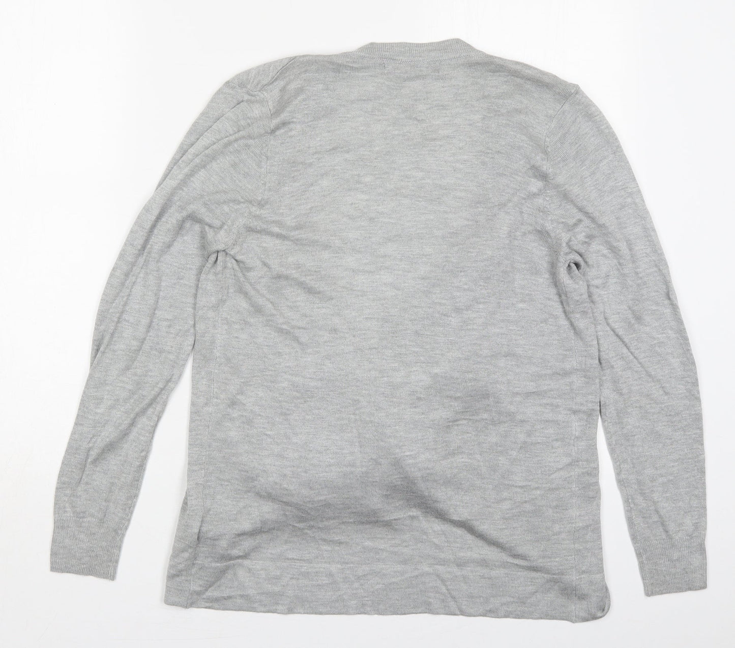 Womens UK Size M Marks and Spencer Grey Cardigan Jumper