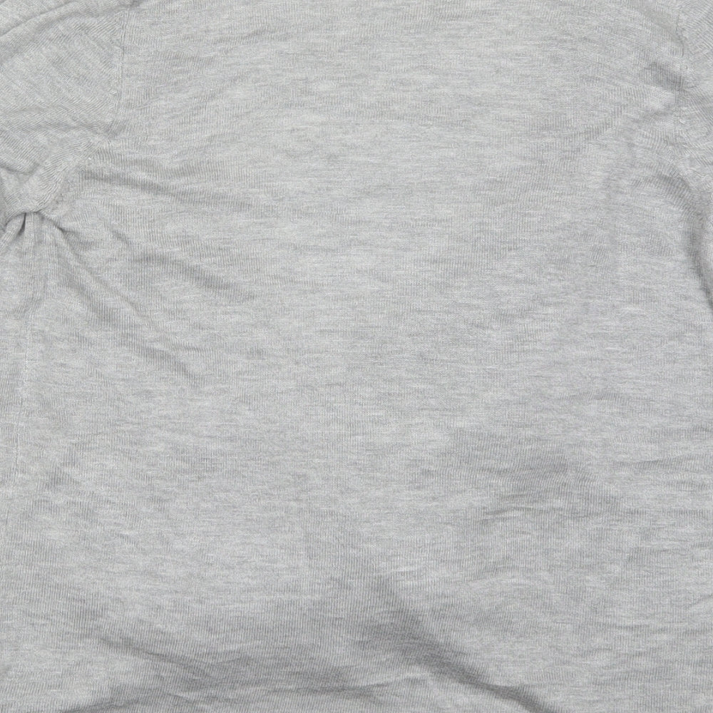 Womens UK Size M Marks and Spencer Grey Cardigan Jumper