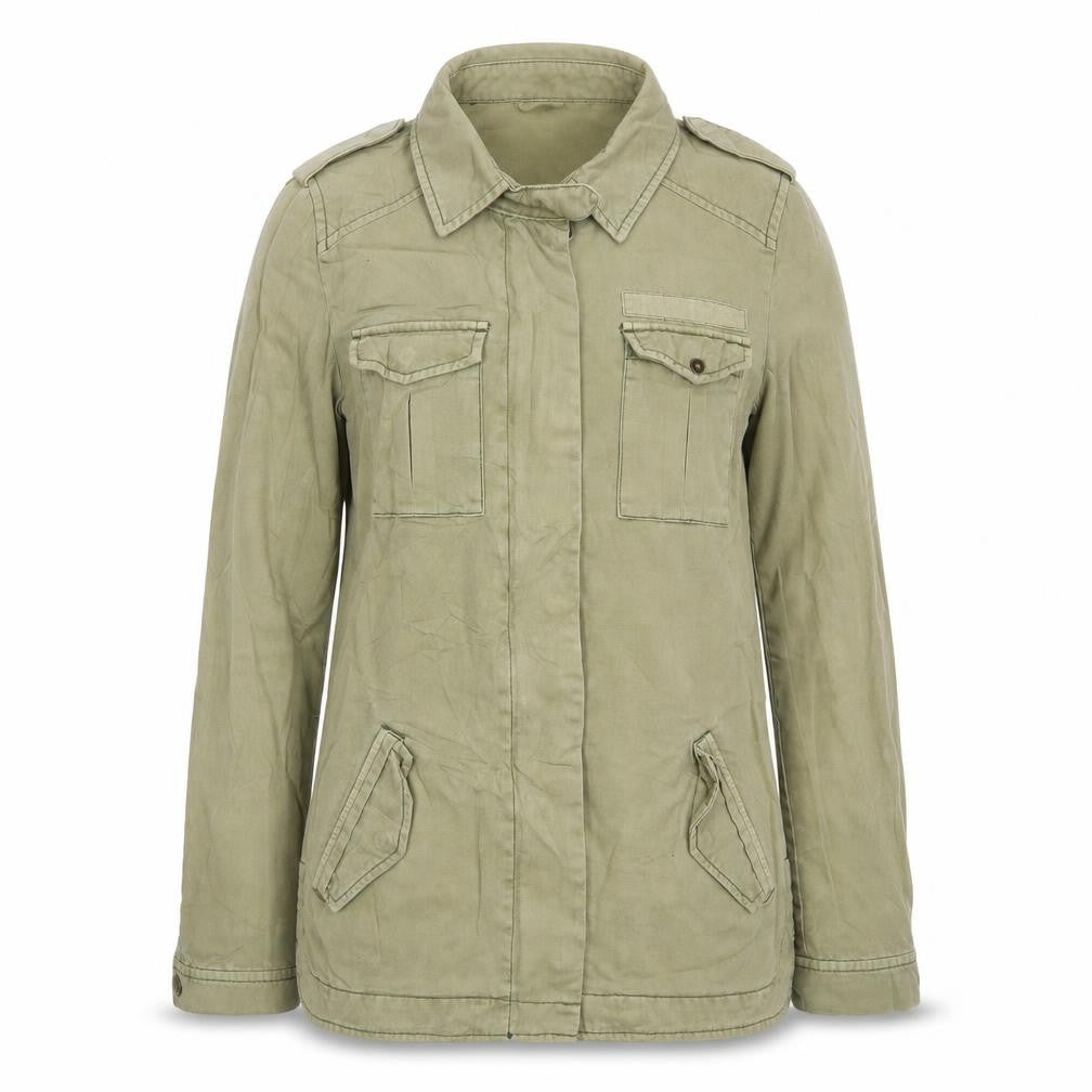 Womens UK Size 10 H&M Green Jacket