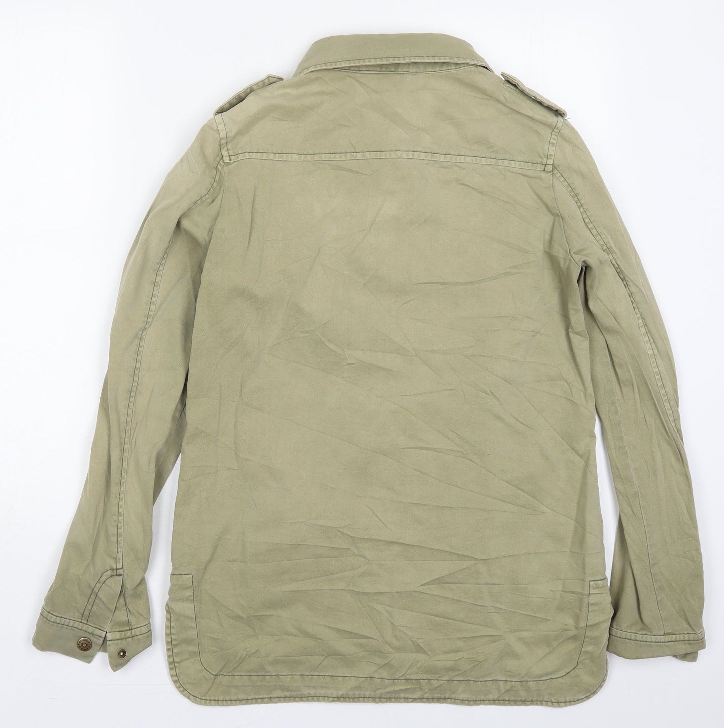 Womens UK Size 10 H&M Green Jacket