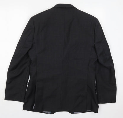 Mens UK Size 40 Tom English Regular Grey Suit Jacket