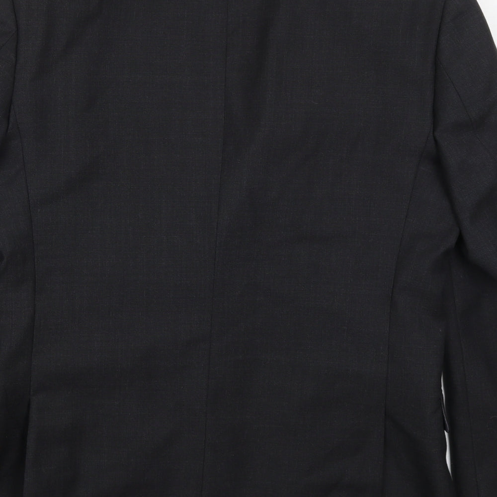 Mens UK Size 40 Tom English Regular Grey Suit Jacket