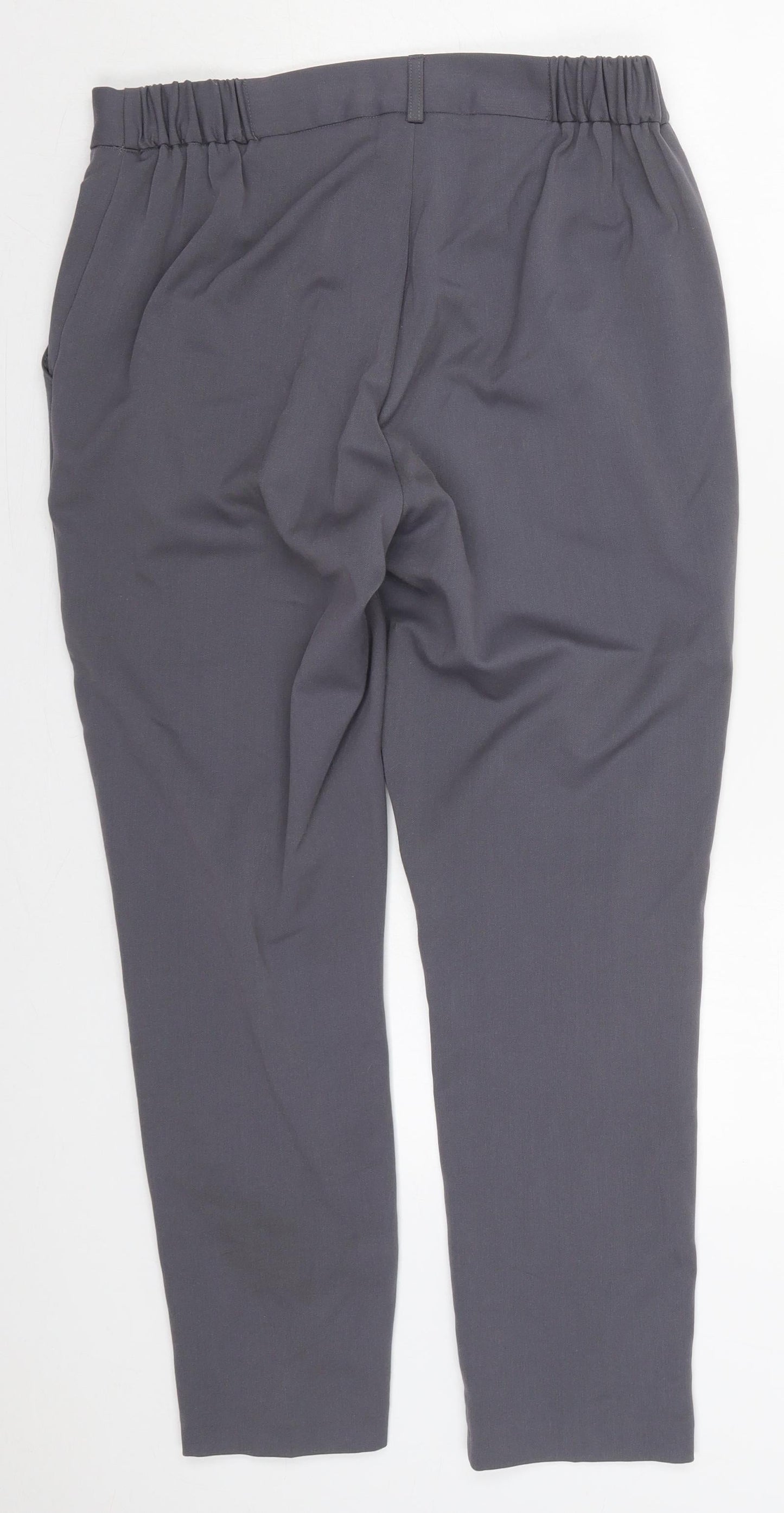 Womens UK Size 12 Anna Rose Regular Fit  Grey Trousers
