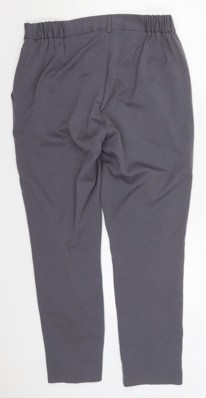 Womens UK Size 12 Anna Rose Regular Fit  Grey Trousers