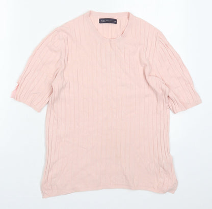 Womens UK Size 14 Marks and Spencer Pink Pullover Jumper