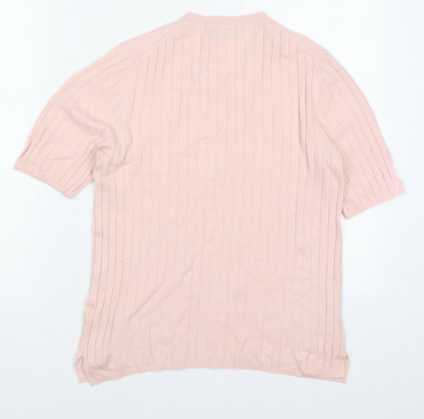 Womens UK Size 14 Marks and Spencer Pink Pullover Jumper