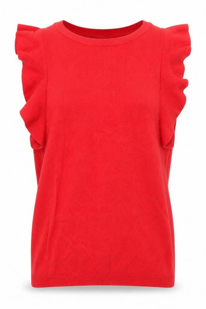 Womens UK Size 10 Dorothy Perkins Red Pullover Jumper
