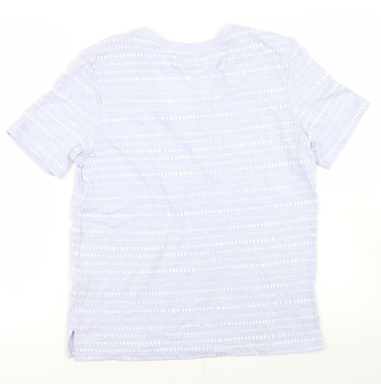 Womens UK Size 6 Marks and Spencer Purple Basic T-Shirt