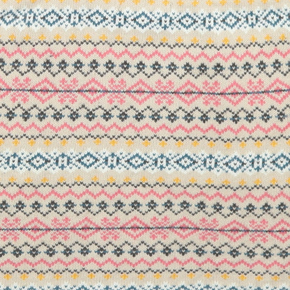 Atmosphere Womens Beige Fair Isle Acrylic A-Line Skirt Size 12