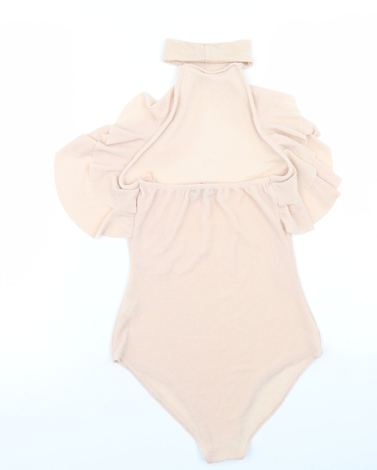 Select Womens Pink  Polyester Bodysuit One-Piece Size 12