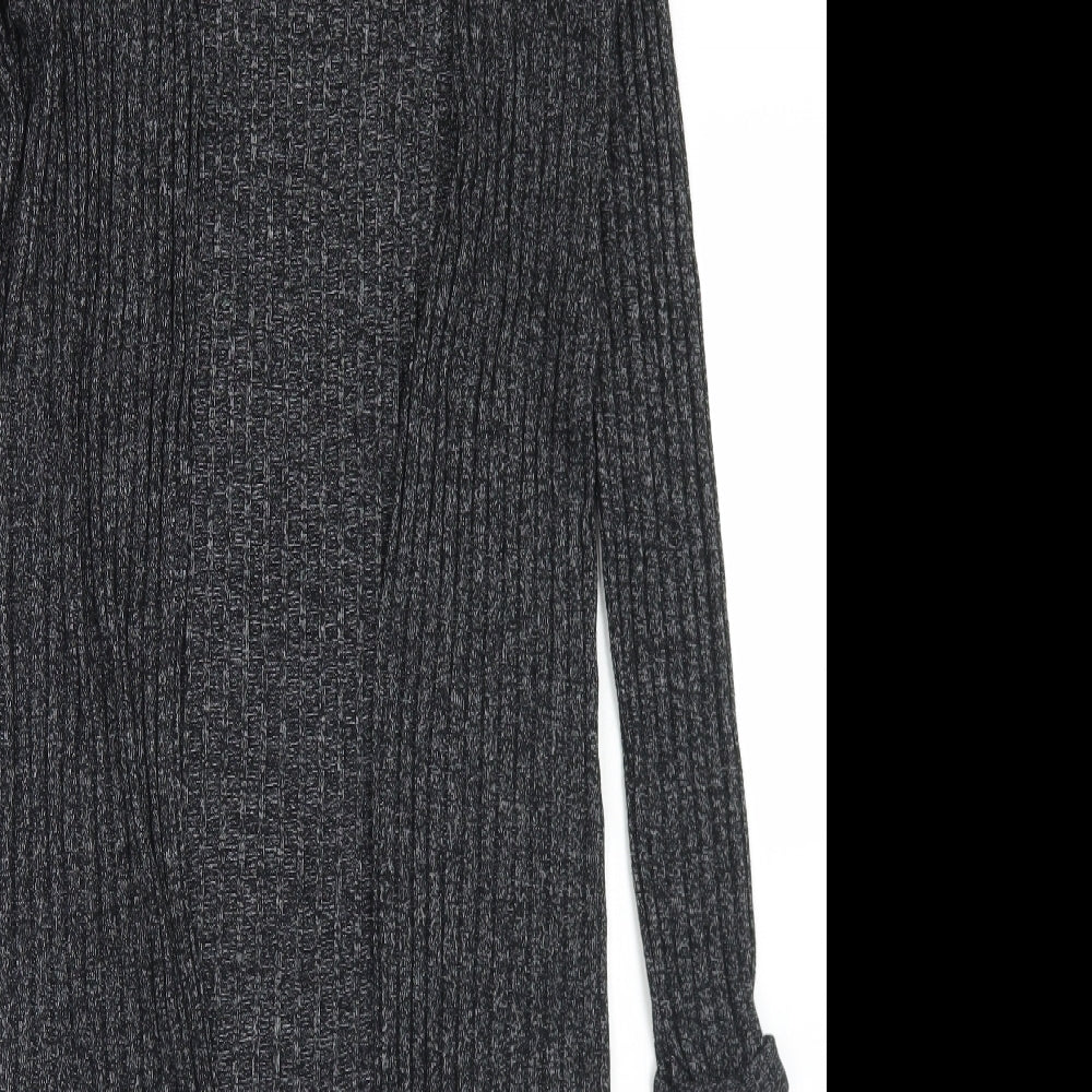 Womens UK Size S New Look Grey Cardigan Jumper