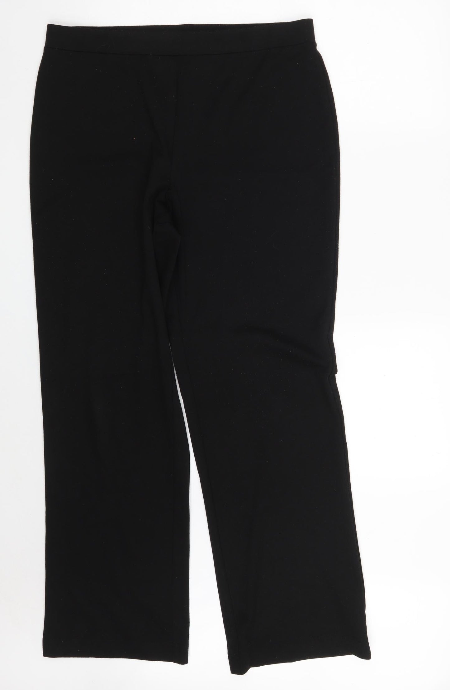 George Womens Black  Polyester Bloomer Trousers Size L L31 in Regular