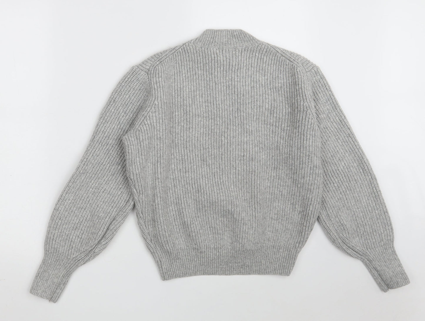 Womens UK Size XS H&M Grey Pullover Jumper