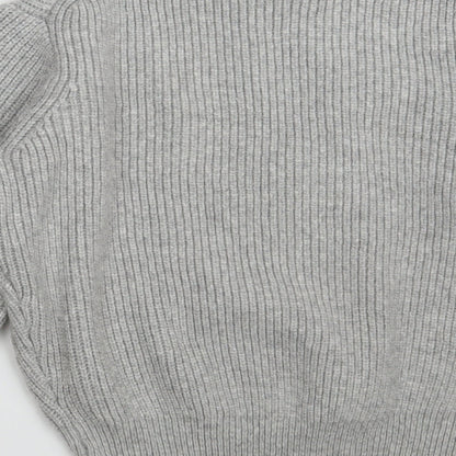 Womens UK Size XS H&M Grey Pullover Jumper