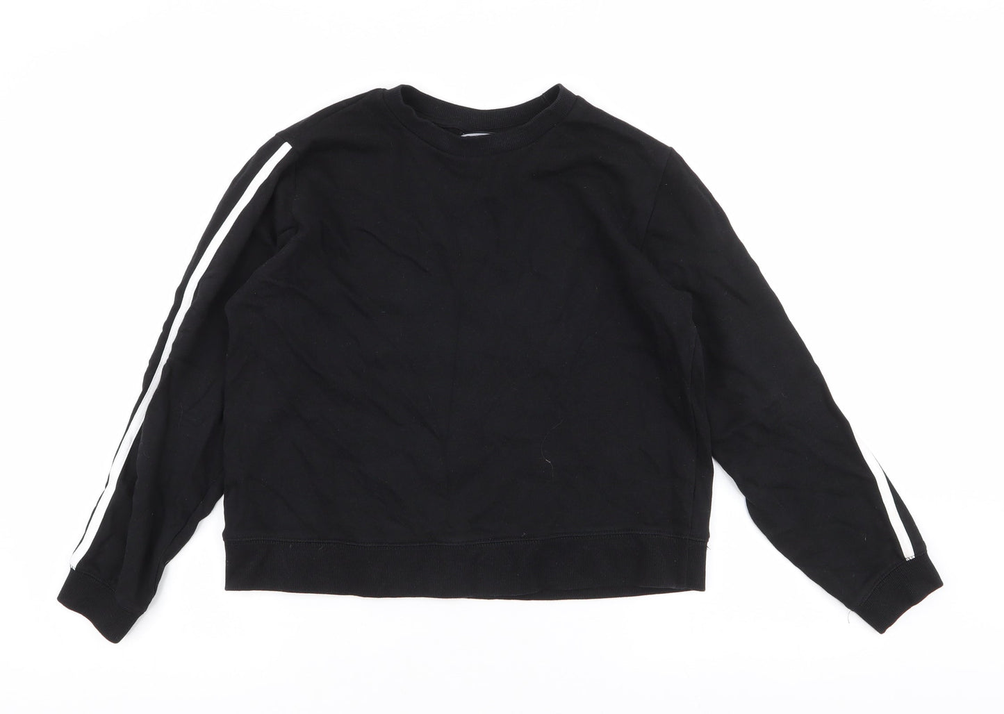 Womens UK Size 8 ASOS Black Pullover Sweatshirt