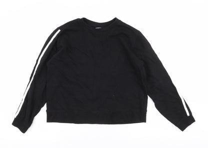 Womens UK Size 8 ASOS Black Pullover Sweatshirt