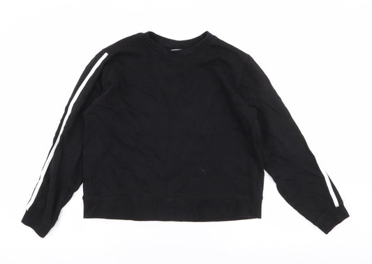 Womens UK Size 8 ASOS Black Pullover Sweatshirt