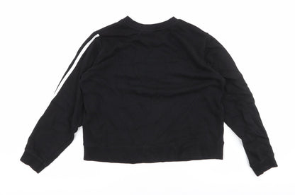 Womens UK Size 8 ASOS Black Pullover Sweatshirt