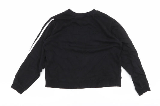 Womens UK Size 8 ASOS Black Pullover Sweatshirt