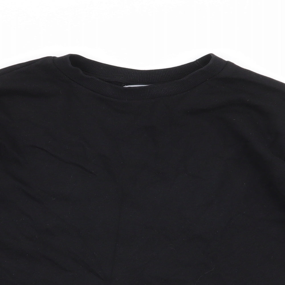 Womens UK Size 8 ASOS Black Pullover Sweatshirt