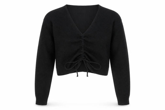 Womens UK Size M SheIn Black Pullover Jumper