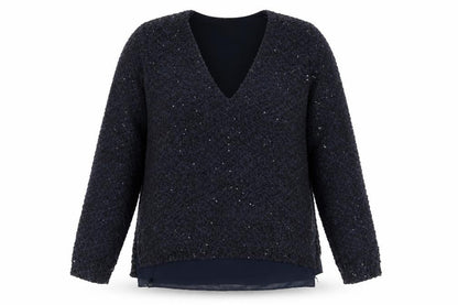 Womens UK Size M Zara Blue Pullover Jumper