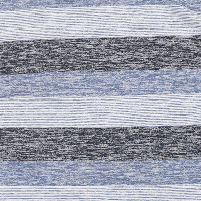 TU Womens Blue Round Neck Striped Polyester Pullover Jumper Size 10