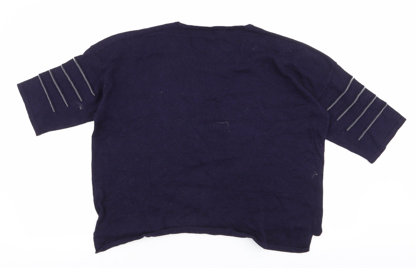 Womens UK Size XS Marie Sixtine Blue Pullover Jumper