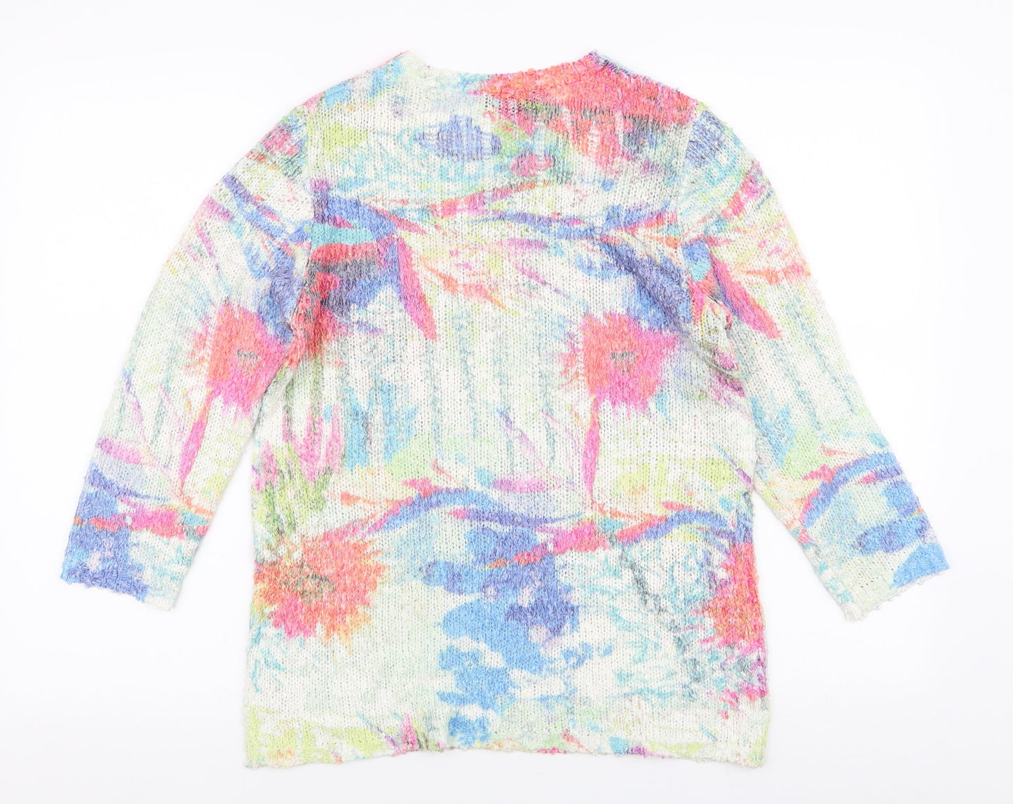 Womens UK Size S Casamia Multicoloured Pullover Jumper