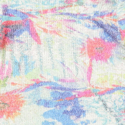 Womens UK Size S Casamia Multicoloured Pullover Jumper