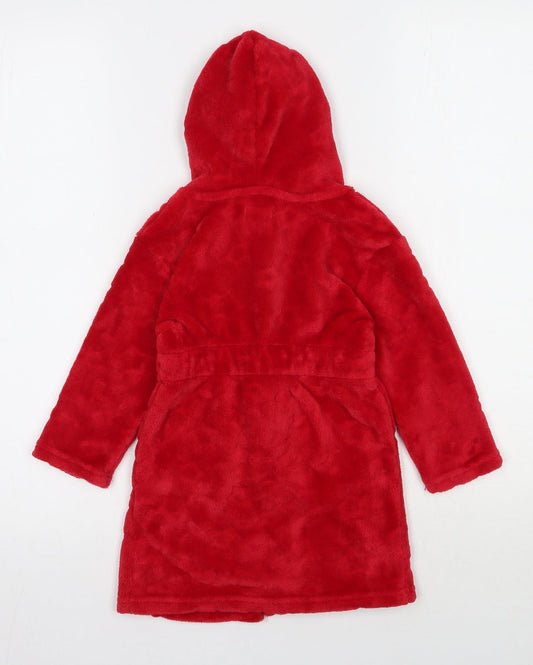 Primark Baby Red  Polyester  Gown Size 12-18 Months  Tie