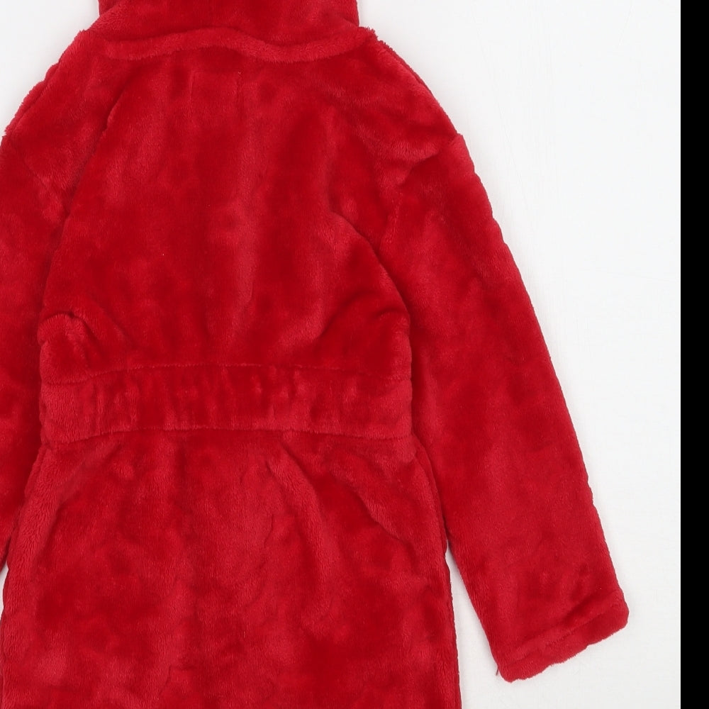 Primark Baby Red  Polyester  Gown Size 12-18 Months  Tie