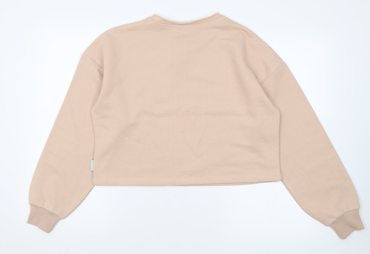 Chelsea Peers Womens Pink  Cotton Pullover Sweatshirt Size S  Pullover