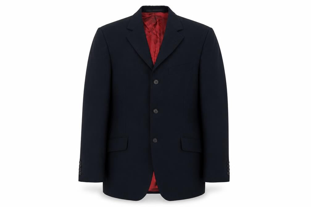 Mens UK Size 38 REMUS Regular Black Suit Jacket